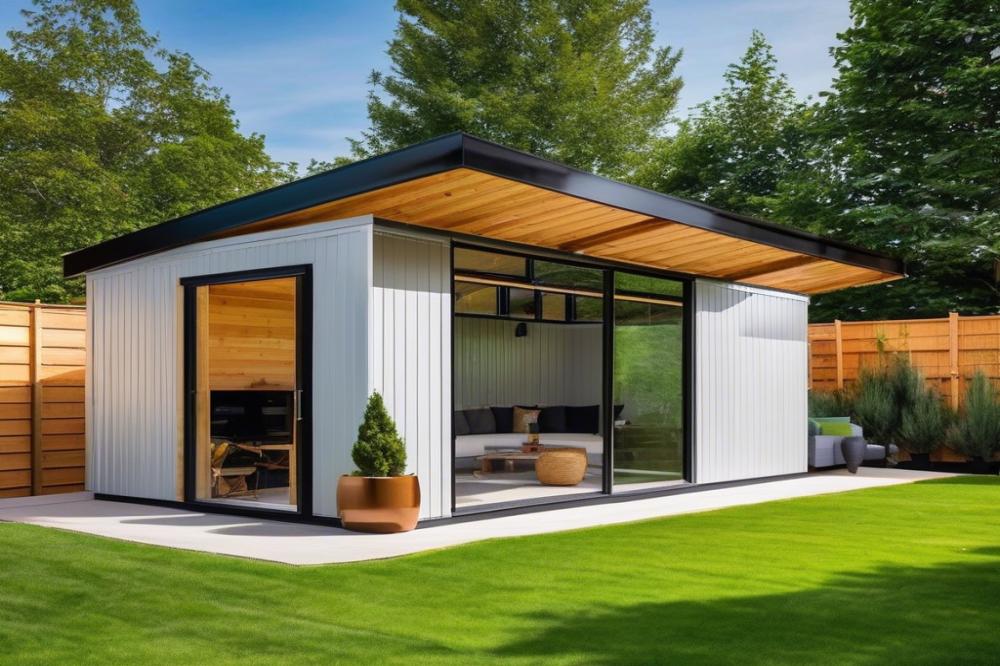 Designing A Modern Shed: Tips For Creating An Open Floor Plan