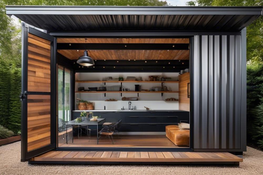 Transform Your Modern Shed: A Guide To Incorporating Industrial Design Elements